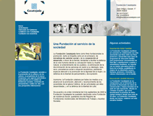 Tablet Screenshot of fundacioncasatejada.com